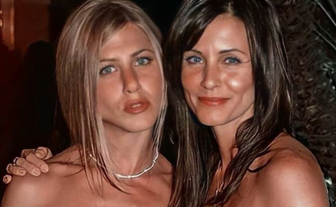 Courteney Cox y Jennifer Aniston. Foto: Instagram oficial.