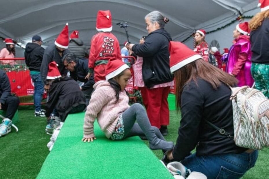 Dónde están las pistas de hielo gratuitas de la CDMX