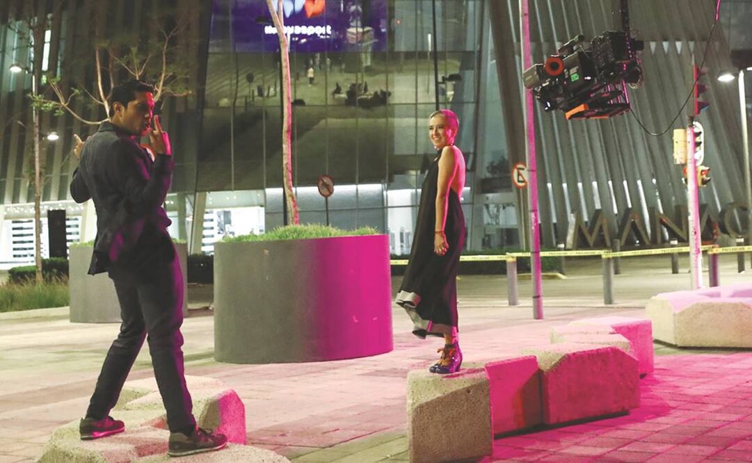 El número musical le da un respiro al drama de la historia en la película. Fotos: Diego Simón/ El Universal.