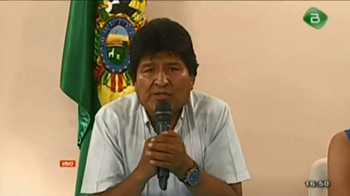 Evo Morales anuncia su renuncia de la presidencia de Bolivia  (Foto: Xinhua)