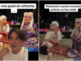 VIDEO: Tiktoker acusa a policía de correrlo de Paseo de la Reforma por hacer picnic: “procuré mantener la calma”