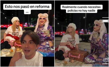 VIDEO: Tiktoker acusa a policía de correrlo de Paseo de la Reforma por hacer picnic: “procuré mantener la calma”