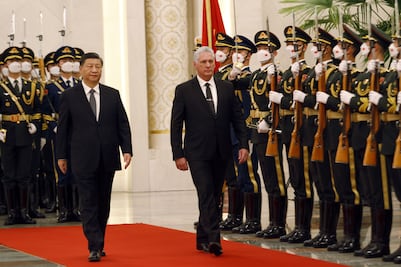 Xi Jinping declara respaldo permanente de China a Cuba, que enfrenta "grandes retos"