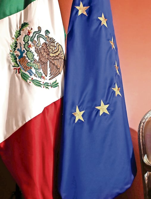 Comercio. Como parte de la negociación del TLCUEM, de 21 mesas seis han concluido y 11 están pendientes. En un principio la Comisión Europea y México tenían previsto terminar en diciembre pasado. ARCHIVO EL UNIVERSAL