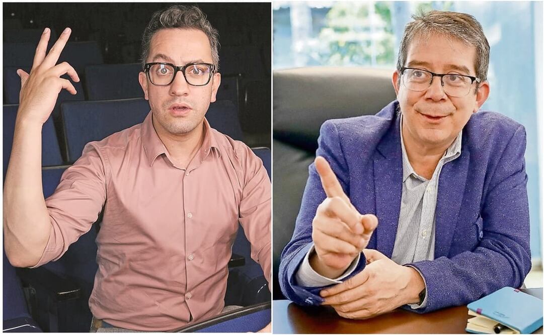 Chumel Torres (izquierda) y Jenaro Villamil. Fotos: ARCHIVO EL UNIVERSAL