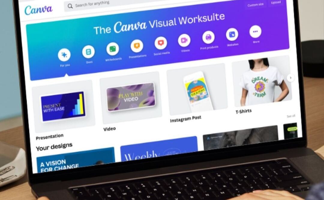 Canva. Fuente: Instagram @canva