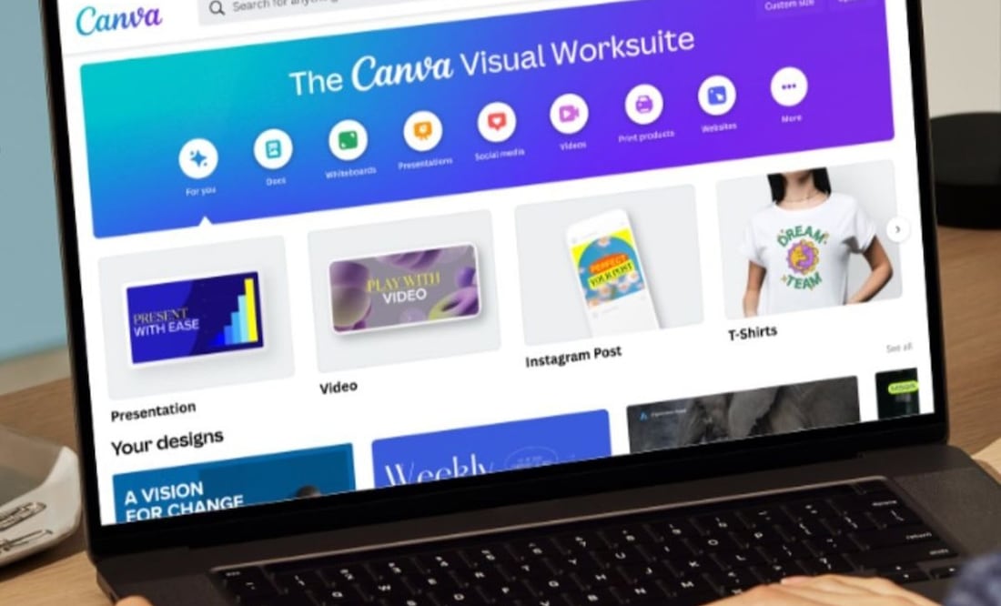 Canva. Fuente: Instagram @canva