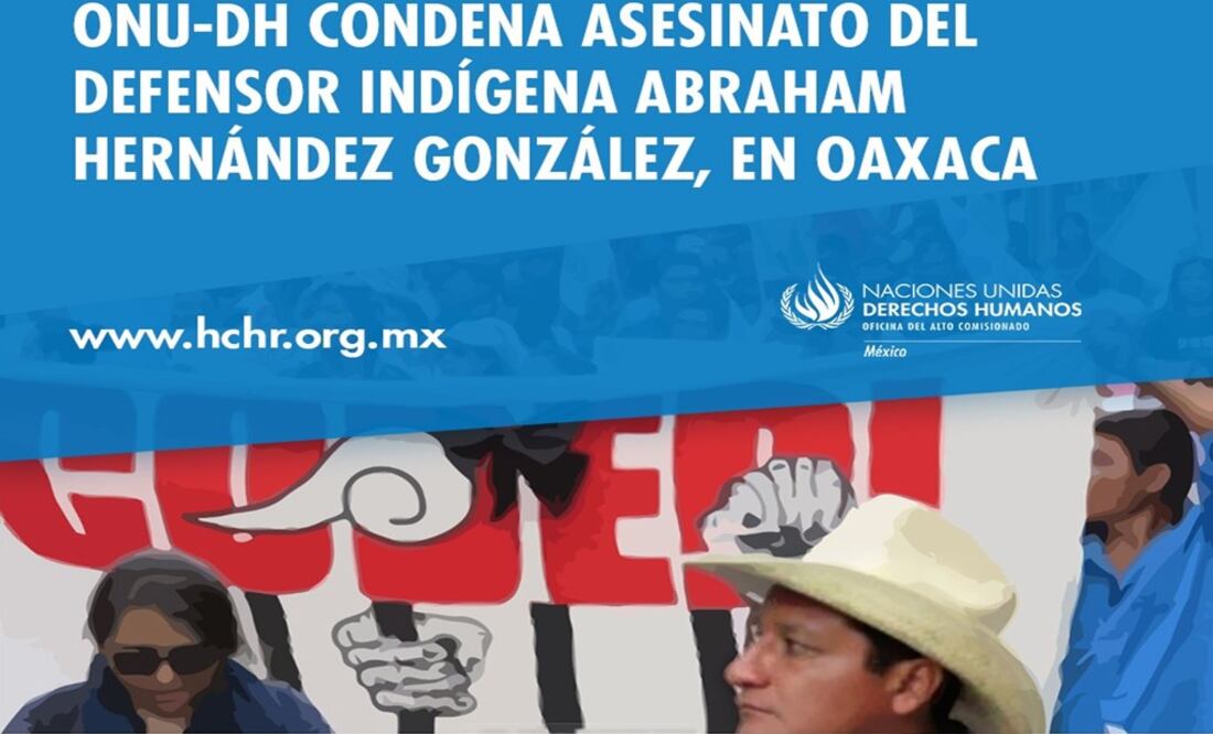 Fotografía tomada del Twitter @ONUDHmexico