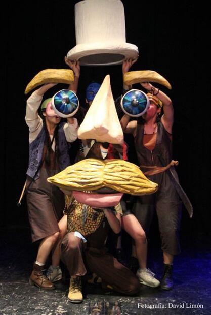 La obra de teatro "Isla Popotes" fue diseñada y producida por Consuelo Ojeda.
Foto: Isla Popotes, cortesía