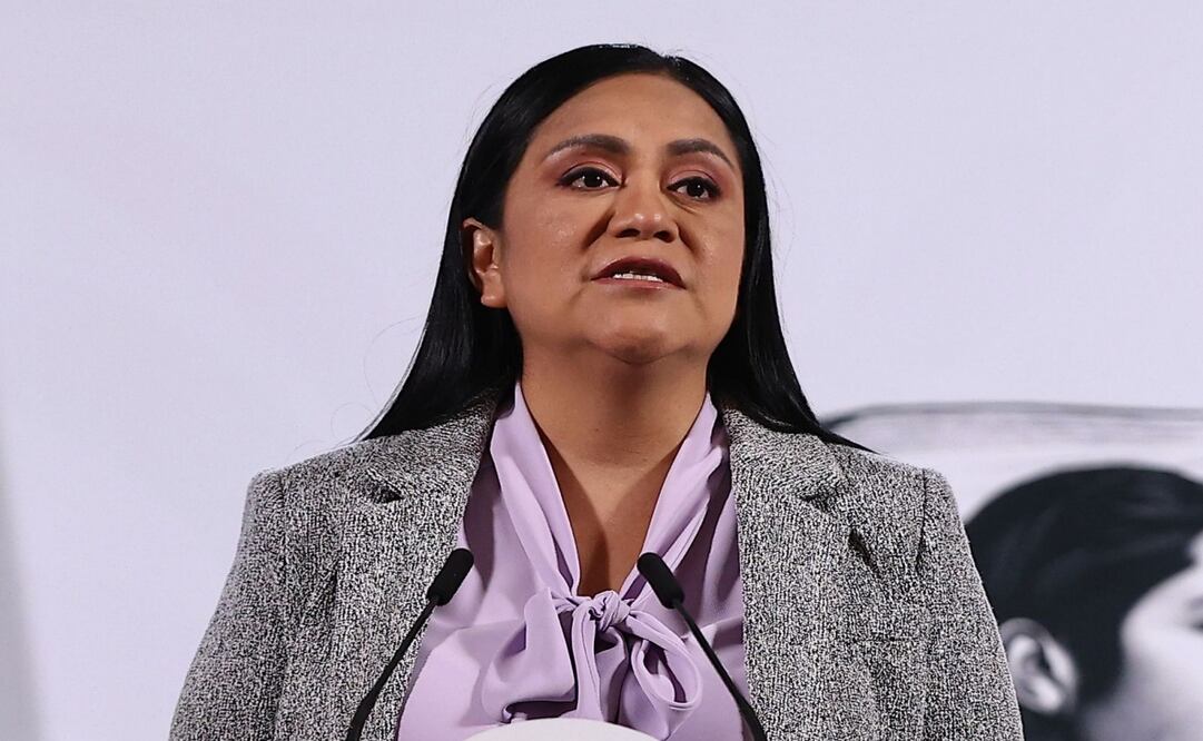 Ariadna Montiel Reyes, secreatria de Bienestar. Foto: Berenice Fregoso / EL UNIVERSAL