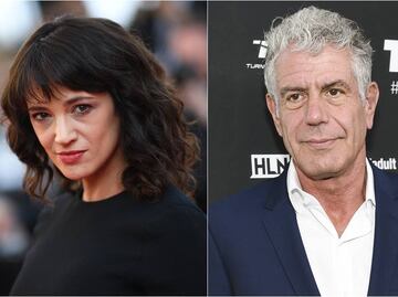 Asia Argento revela infidelidad de Anthony Bourdain
