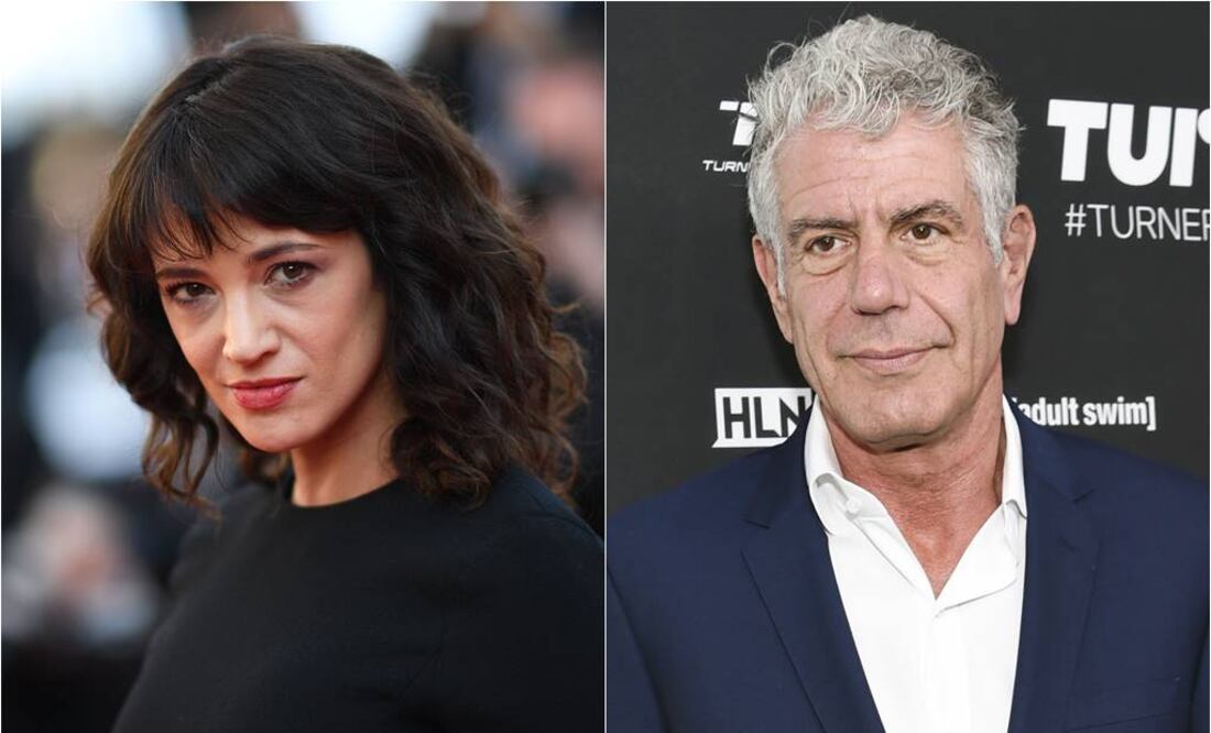 Asia fue vista con otro hombre antes del suicidio de Bourdain FOTO: ARCHIVO