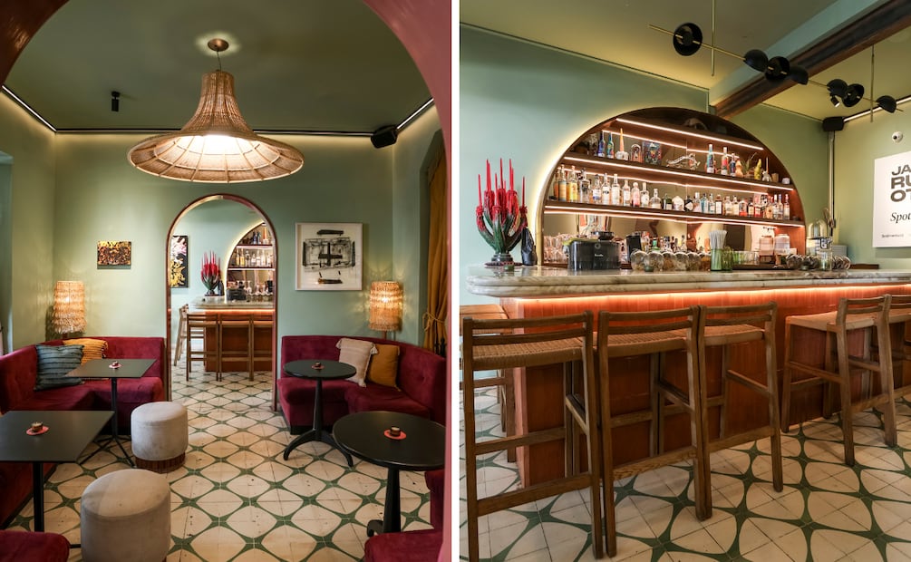 Diseño, luz tenue y un ambiente que invita a quedarse a disfrutar. Foto: Esteban Torreblanca | El Universal