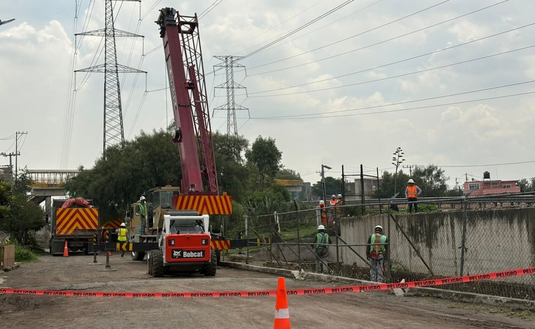 Aleatica realiza acciones en Circuito Exterior Mexiquense tras fuertes lluvias; buscan solución contra eventos climatológicos. Foto: Arturo Contreras