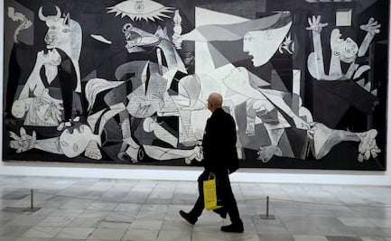 Fábrica de dulces española hace una reproducción del "Guernica" con chocolate