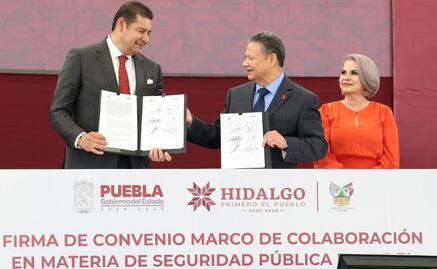 Hidalgo y Puebla acuerdan ser “severos” en el combate a la delincuencia; firman convenio de colaboración en seguridad
