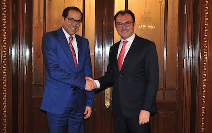 Se reúne Videgaray con gobernador electo de Colima