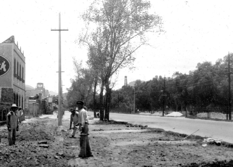 La colonia que tuvo alguna vez un “géiser” y un pozo petrolero
