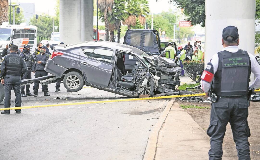 De acuerdo con la jefa de Gobierno, 6% de los fallecimientos por accidentes de tránsito ocurren en la Ciudad de México. En 2019 se reportaron 14 mil 341 incidentes. Foto: Archivo/ El Universal.