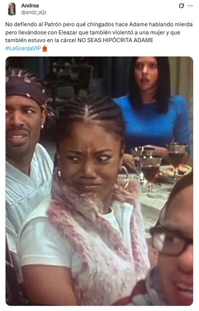 Memes de la cuarta Asamblea de nominación en La Granja VIP. Foto: X