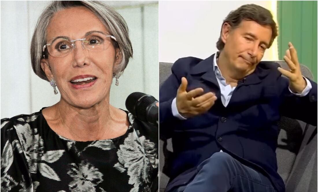 Roberto Gómez Bolaños habla de Florinda Meza, la última esposa de "Chespirito", su padre.
Fotos: YouTube & Clasos