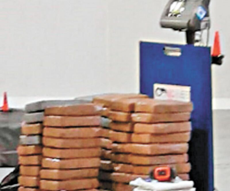 Entre junio y diciembre de 2020 se decomisaron 500 kilos de droga. Foto: ARCHIVO EL UNIVERSAL