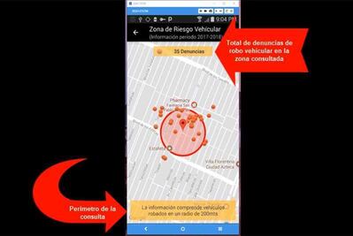 ChecAuto MX, la app para conocer la Zona de Riesgo vehicular