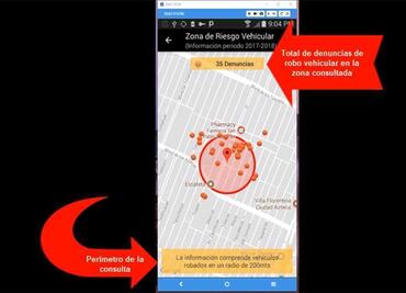 ChecAuto MX, la app para conocer la Zona de Riesgo vehicular