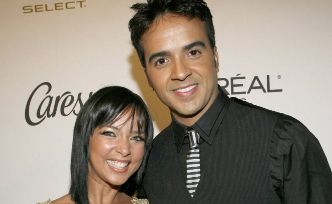 Adamarí López y Luis Fonsi. Fuente: Twitter: @ShowmundialShow