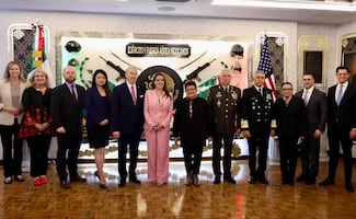 Zar antidrogas de EU se reúne con Harfuch tras operativo contra “El Mencho”; acude a Palacio Nacional junto a embajador Johnson