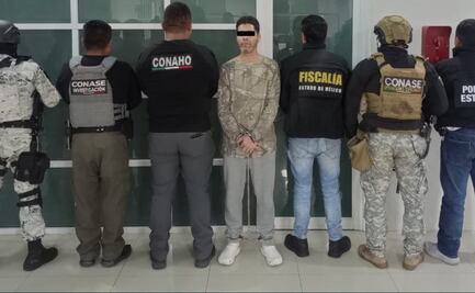 Trasladan a penitenciaría de Tenango del Valle a sujeto por feminicidio y tentativa de homicidio