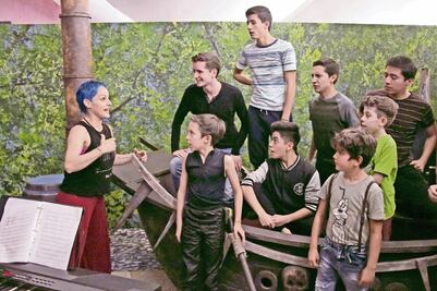 Lola Cortés vuelve a ser el niño eterno