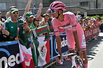 Isaac del Toro brilla en el ranking mundial; ¿Qué lugar ocupa el ciclista mexicano?