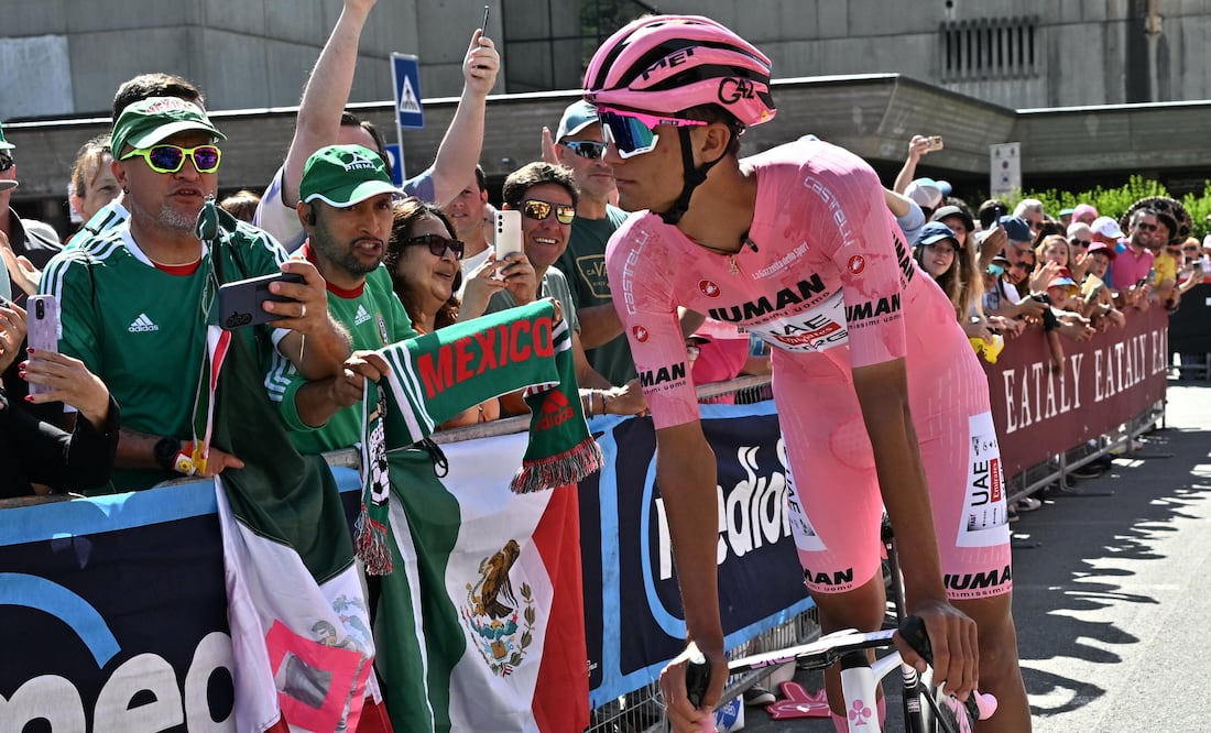 Isaac del Toro en el Giro de Italia / Foto: EFE
