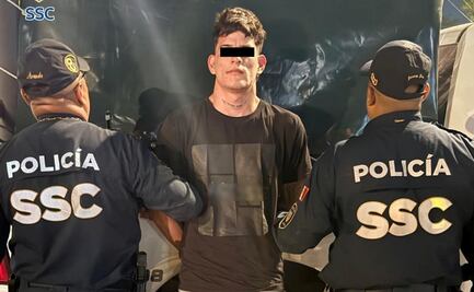 Detienen a presunto halcón de "Los Malportados" en Azcapotzalco; aseguran arma de fuego y droga