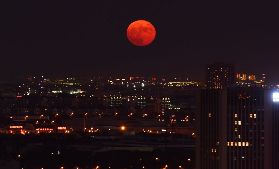 Luna llena. Foto: Xinhua/Huan Yueliang, archivo