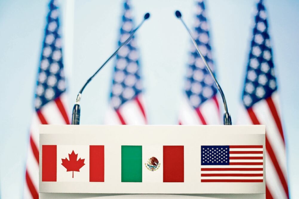 De acuerdo con expertos en comercio internacional, los temas álgidos de la renegociación se continuarán de manera trilateral (ARCHIVO EL UNIVERSAL)