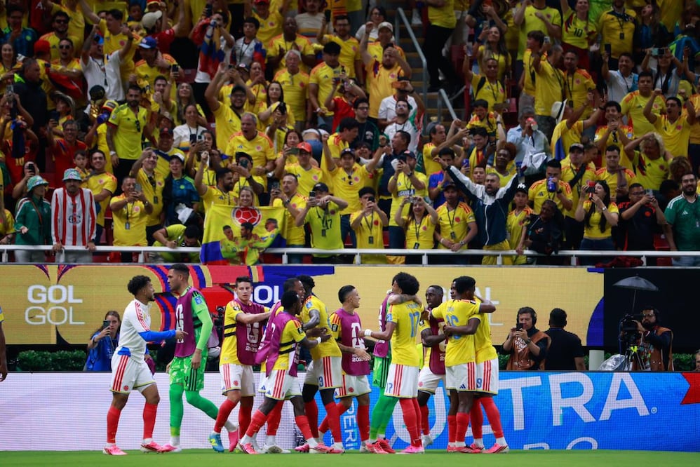 Colombia en el Estadio Guadalajara, durante la Fase de Grupos de la Copa del Mundo de 2026 - Foto: Diego Simón Sánchez | EL UNIVERSAL