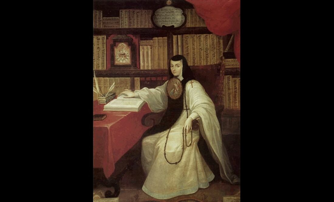 Sor Juana Inés de la Cruz (1750), de Miguel Cabrera. Foto: Cortesía