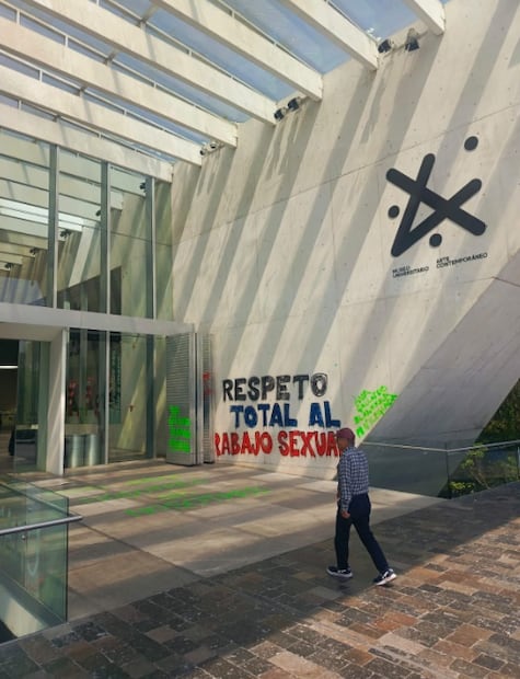 El Museo Universitario de Arte Contemporáneo (MUAC) anunció que retirará las dos obras de la artista Ana Gallardo. Foto: Diego Prado/ EL UNIVERSAL.