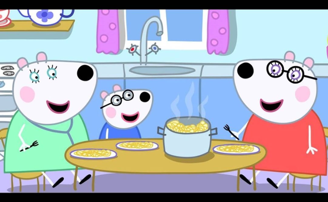 En un episodio titulado "Familias", la caricatura muestra a una osa polar que vive con su mamá y con su otra mamá. Foto: Archivo EL UNIVERSAL