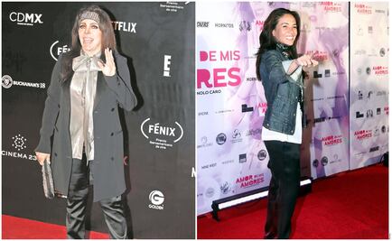 Verónica Castro bendice a la gente y niega casamiento con Andrade