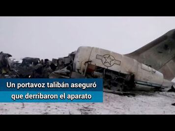 Cae avión militar de EU en Afganistán
