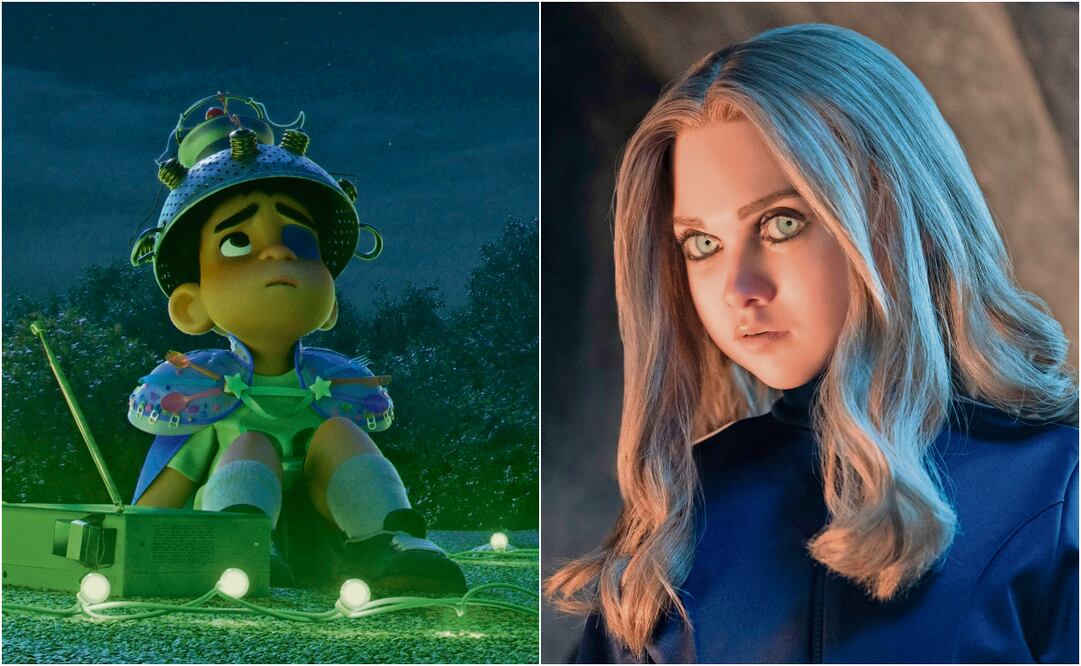 Elio explora la aventura de un niño al espacio y M3GAN aborda el tema de la IA. Fotos: Pixar y Blumhouse Productions