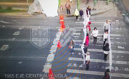 Damnificados del sismo del 19-S protestan y bloquean Xola y Eje Central