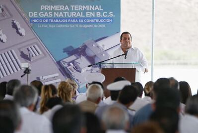 Construyen primera terminal de gas natural en Baja California Sur