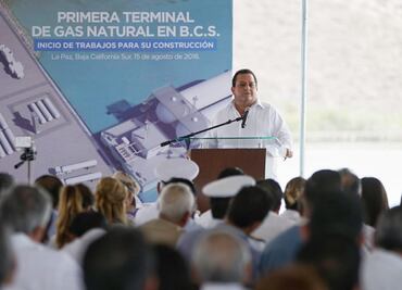 Construyen primera terminal de gas natural en Baja California Sur