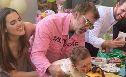 Nieta de "El Potrillo" reúne en fiesta a la familia de Chente; pleito con Televisa no cesa 