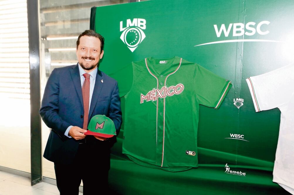 Javier Salinas, presidente de la Liga Mexicana de Beisbol. (ARCHIVO. EL UNIVERSAL)