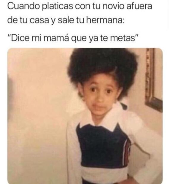 Así luce ahora la niña del meme "dice mi mamá que..." 